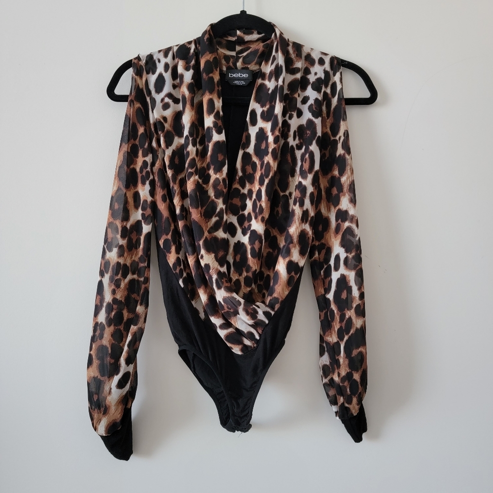 Bebe Leppard Bodysuit